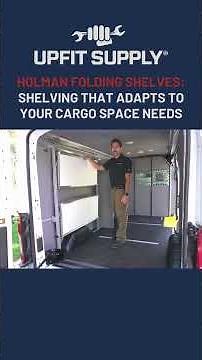 Holman Folding Shelves: Shelving That Adapts To Your Cargo Space Needs