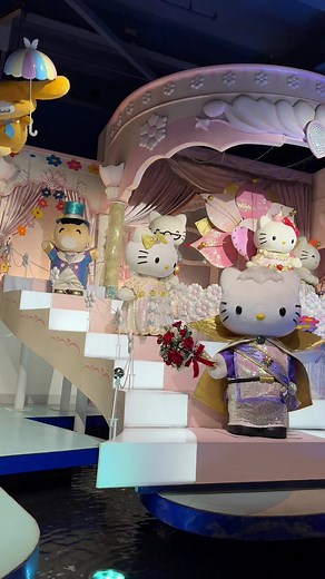 サンリオピューロランドのキャラクターボートライド動画