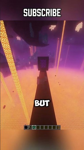 Minecraft Experiment Using Ender Pearl and Nether Portal