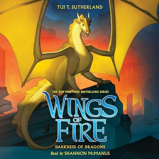 Darkness of Dragons (Wings of Fire #10) Audiobook by Tui T. Sutherland