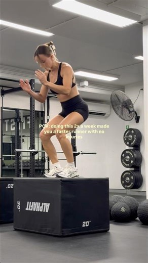 4-week intro to runner‘s strength program, link in bio 🏃🏽‍♀️🧬🏋🏼‍♀️