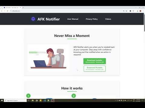How to install AFK Notifier