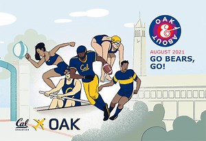 Recognizing a decade of partnership with Cal, great reasons to visit Eugene and a fresh look at Oakland's 99 year-old Zoo. Its all here in OAK & About. https://mailchi.mp/oaklandairport.com/august21newsletter-2560116?e=ed6e067275 | Oakland San Francisco Bay Airport