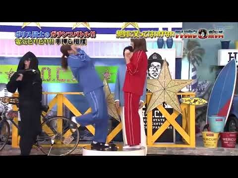 Gaki no Tsukai 24 Hours No Laughing American Police Shock Moments #funny #fyp #fypシ