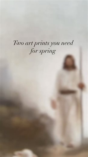 Two prints of Christ, have landed in the shop to welcome spring with open arms“Redeemer of Israel” and “Lost Sheep,” Let Christ be the center of your home throughout all the seasons! Comment SPRING 🌷 for the link to these beautiful prints .....#art #painting #jesusart #jesusreels #artistoninstagram #artgallery #christian #christian #church #bible #lds #watercolorpainting #artprints #spring #springtime | Watercolors by Bree