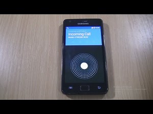Samsung Galaxy S2 with ANDROID 7 Incoming call