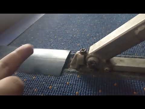 Passenger seat to seat track installation explanation