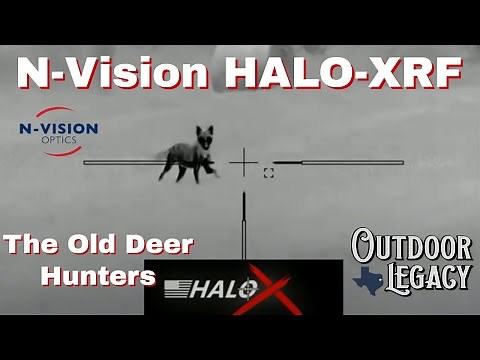 N-Vision Halo-XRF Review | Coyote Hunting 8 Kills