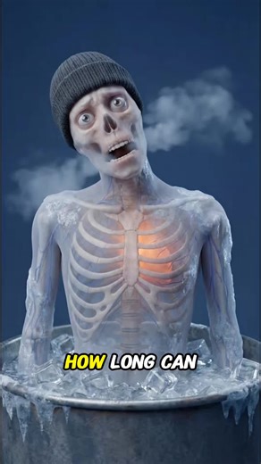 What happens if you take an ice Bath for 2 hours continuously #usa_tiktok #health #shower #icebath #cold