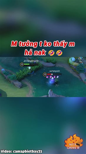 M tưởng t ko thấy m hả nak 🤣🤣 #shorts #lienquanmobile #liênquânmobile #lienquan #liênquân