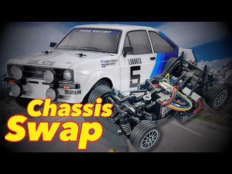 Building A Replacement RWD M-08 Concept Chassis For The 2021 Tamiya Escort Mk2 Rally RC Car 58687
