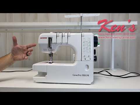 Janome Coverpro 1000cpx Coverstitch Only Machine