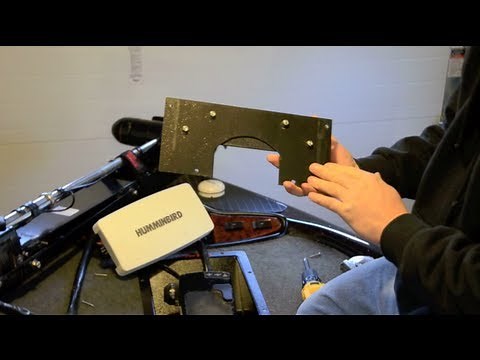 How To Install Humminbird 898 Si With Custom Mount