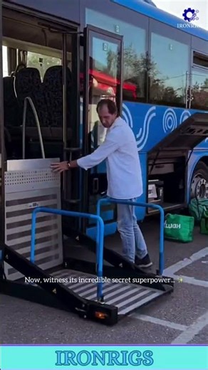 This Bus is a Real-Life SUPERHERO, Its Superpower is The Coolest Thing We've Ever Seen!🤯🦸‍♂️#wow