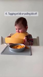 Dropping, throwing, leaning, fussing…. These are just a few of the things babies do when they are all done or full. One of the best ways you can foster a good relationship with food for your baby is to mind their cues. Of course, if baby is doing any or all of these things from the first minute in the high chair, something else is up and you’ll need to chase the WHY behind baby’s behavior. Not sure what to do with the food? Not hungry? Too tired? Teething? Negative association with the high chai