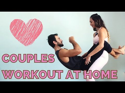 Couples Workout At Home - How To Workout With Your Partner [EXERCISES IDEAS - NO EQUIPMENT]