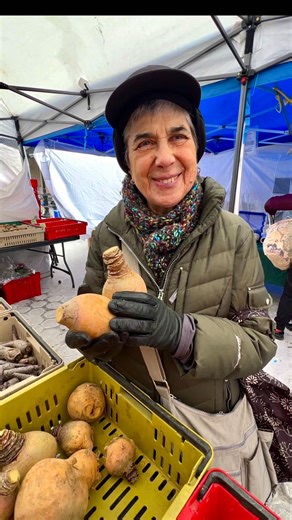 Norwich Meadows Farm on Instagram: "Rutabaga, also known as swede or Swedish turnip, is a root vegetable that is a hybrid of cabbage and turnip. It’s so versatile in how many ways you can prepare and cook it. mashed Sautéd, cured, cubed add rutabaga to soups and stews. It’s your secret ingredient to add to any meal #organicfarming #regenerativefarming #localfood #nofany #unionsquaregreenmarket"