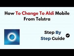 How To Change To Aldi Mobile From Telstra