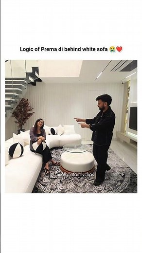 Logic of prerna di behind white sofa 😭❤#prernamalhan #malhanfamily #shorts #youtubeshorts #viral
