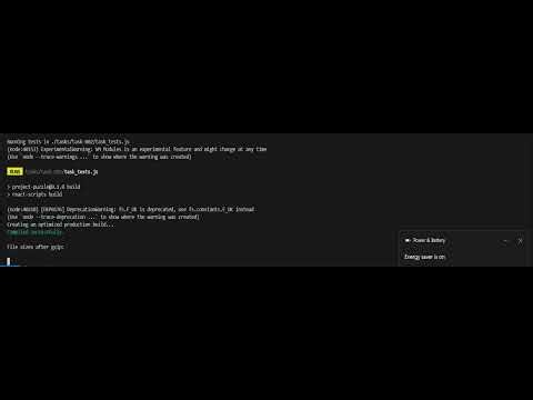 Front & Back Ends Launching & Running Full Test Suite (Local)