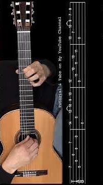 Falling in Love Waltz - Tatiana Stachak #classicalguitar #tabs #guitartutorial