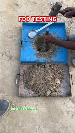 FDD(Field dry density) test by sand replacement method ‪@CIVILMOTIVERSITY‬ #iloveconstruction