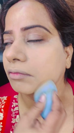 Hd party makeup base application 💄