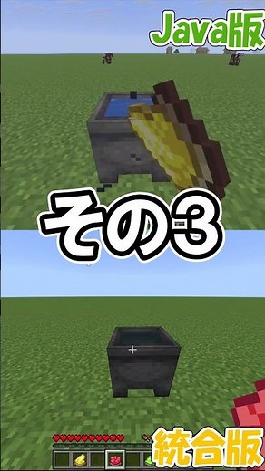 統合版とJava版の違い【マイクラ】