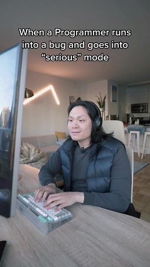 Once the music is off it’s focus time #code #coding #programming #softwareengineer #techtok #tech