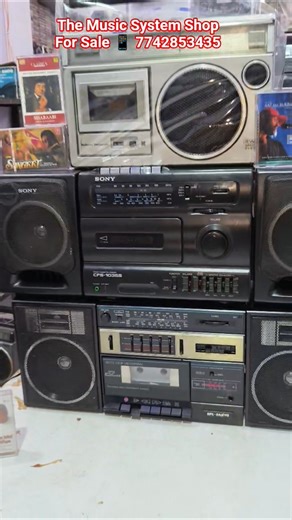 Stereo FM Radio Cassette Tape Recorder Collection Sale 😱 #sanyo #bpl #national #panasonic #music