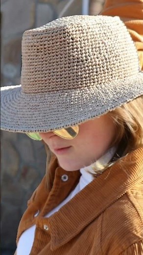 🤠Beginner Cowboy Hat Crochet Pattern! Drop COWBOY in comments for a link