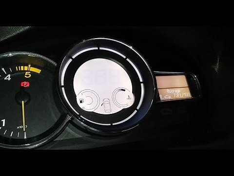 Renault Megane 3 instrument cluster removal