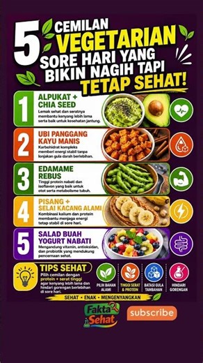 5 Cemilan Vegetarian Sore Hari yang Bikin Nagih Tapi Tetap Sehat!