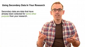 5.1 Using Secondary Data In Your Research