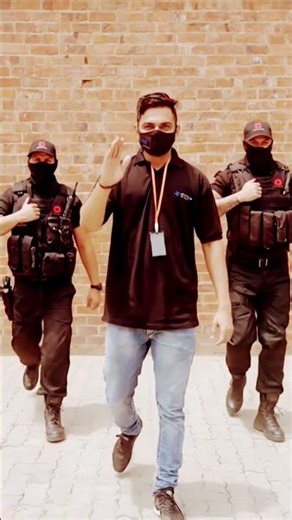 with my commandos..#dhurandhar #ranveersingh #security #southafrica #india #shortsoftheday