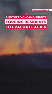 Another volcano has erupted in southwest Iceland, just weeks after a previous eruption, leading to the evacuation of residents once again. On Saturday, Iceland’s National Commissioner of Police ordered residents in the fishing town of Grindavík to evacuate by Monday night. Grindavík had previously evacuated in November after volcanic fissures opened on roads in the area following weeks of seismic activity. “It can be assumed that the order will be in effect for the upcoming three weeks,” the cou