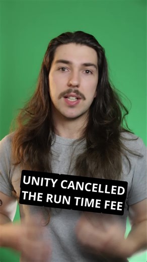 Unity cancels run time fee #unity3d #unityengine #unitydevelopment #unitygames #gamedev #indiegame So Unity’s just completely cancelled their run time fee, and that’s cool and all but what does it actually mean? This number here is the big reason they chose to do this. People have left. So, sure this is a W take from Unity, but it’s important to remember they’re listening to their bottom line more than developers. I mean the two go hand in hand but whatever. Are people going to come back? It’ll 