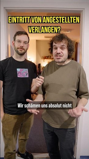 Eintritt von Angestellten verlangen?