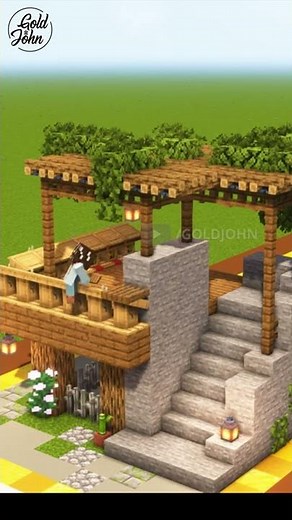 Cool balcony | Minecraft Decorations