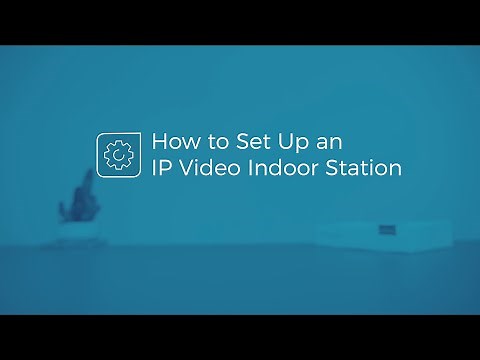 How to set up an DoorBird IP Video Indoor Station