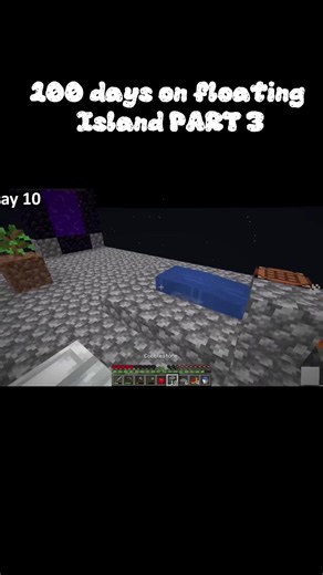 Surviving 100 Days in Hardcore Skyblock on Minecraft