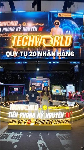 Techworld by Thế Giới Di Động: Over 20 Tech Brands and Thousands of Gifts! #shorts