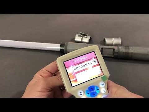 Demonstrating all six lightsaber colors from one crystal using RFID hack