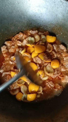 ผัดเผ็ดหมูใส่มะเขือขึ่น#อาหารไทย#อาหารพื้นบ้าน#food#cooking