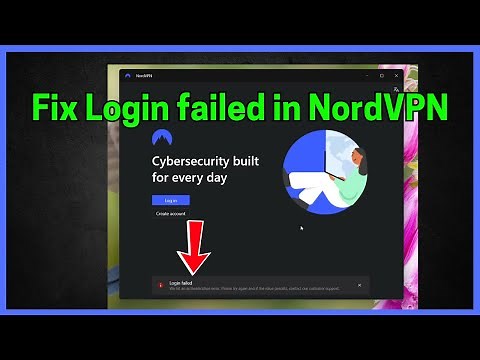 Fix NordVPN Login Failed (Authentication Error)