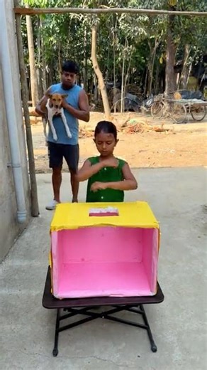 What’s inside the magic box? Let’s find out 😜 #MagicBox #WhatsInside #SurpriseReveal #FunnyVideo