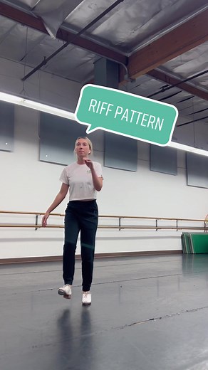 Traveling Riff Pattern Tutorial for Tap Dancers