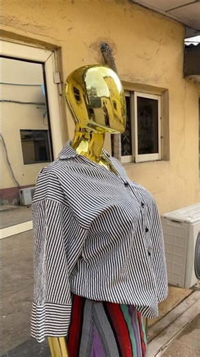 Striped shirt tutorial #sewing #sewingtutorial #fashion