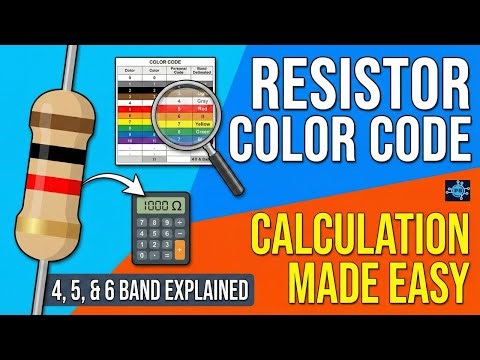 Resistor Color Code Chart | 10k Resistor Color Code | #resistorcolorcode #currentelectricity #analog
