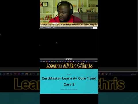 🖥️ CompTIA A+ Lab 5.2.2 — Select and Install a Network Adapter